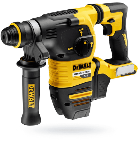 DeWalt DCH335X2 - Młotowiertarka akumulatorowa 54V SDS+ z  systemem odpylania D25304DH