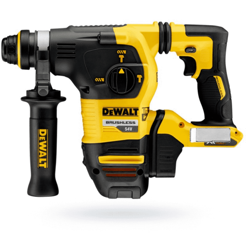 DeWalt DCH335X2 - Młotowiertarka akumulatorowa 54V SDS+ z  systemem odpylania D25304DH