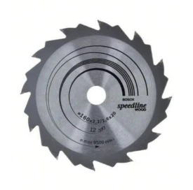 BOSCH 2608640786 - Piła tarczowa Speed 160x20/16x2.2x12z