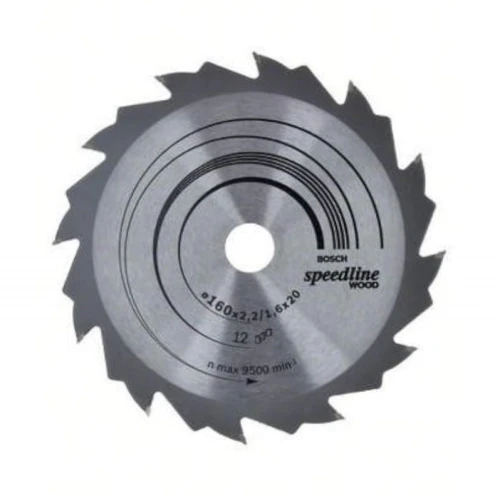 BOSCH 2608640786 - Piła tarczowa Speed 160x20/16x2.2x12z