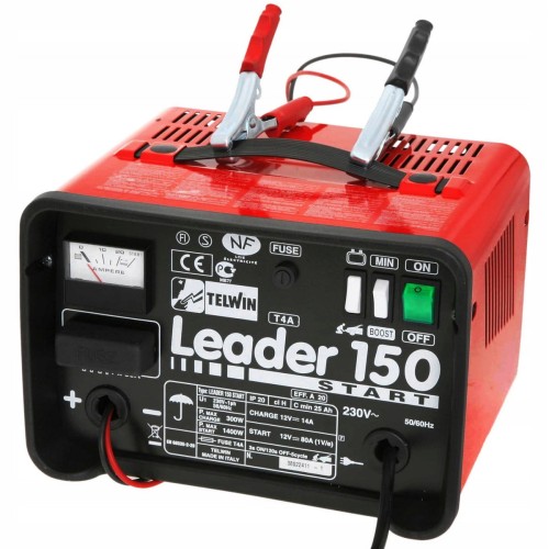 TELWIN LEADER 150 - Prostownik z rozruchem 12V