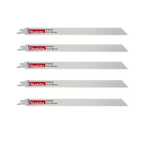 Makita  P-04983 - Brzeszczoty do metalu 10z/290 mm - 5 szt