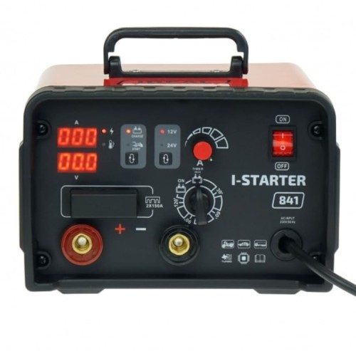 IDEAL I-STARTER 841 - Prostownik do akumulatorów z rozruchem 12/24V