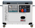 KöNNER&SOHNEN 9300DE-1/3 ATSR SUPER S - Agregat prądotwórczy 1/3-fazowy 230 V/400 V z elektryczny start