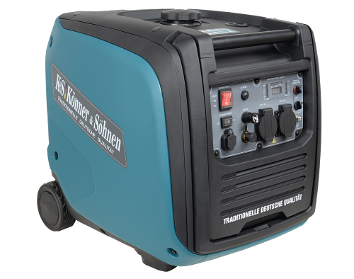 Könner & Söhnen KS 4000iEG S - Agregat inwerterowy prądotwórczy 230 V PB95 + LPG