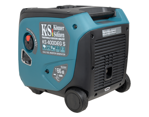 Könner & Söhnen KS 4000iEG S - Agregat inwerterowy prądotwórczy 230 V PB95 + LPG