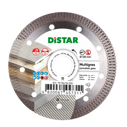 Distar Multigres 1A1R - Tarcza diamentowa 125 mm
