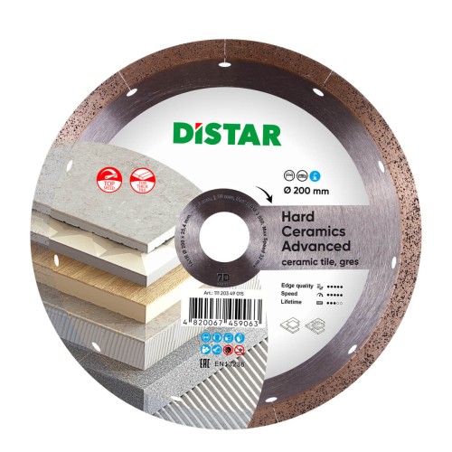 Distar Hard Ceramics Advanced - Tarcza diamentowa 200x1.3x10x25.4