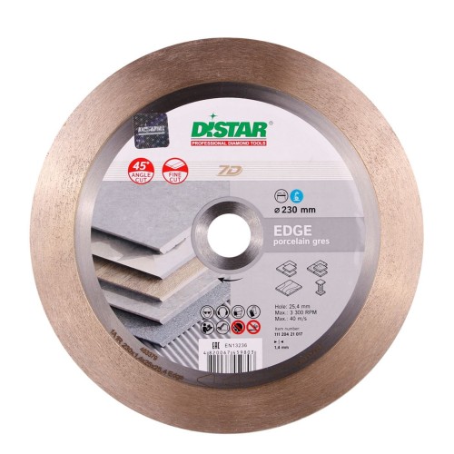 Distar Edge 7D - Tarcza diamentowa 230x1.4x25.4mm