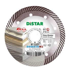 Distar Gres Master Turbo - Tarcza diamentowa 125x1.4x10x22.23