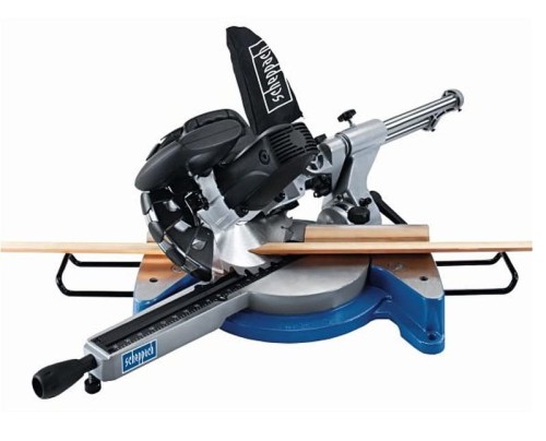 Scheppach HM216 - Piła ukośna z posuwem 216 mm z dodatkową tarczą z miekkim startem