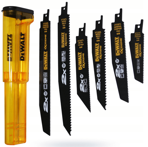 DeWalt DT2440L - Brzeszczoty do piły szablastej kpl 6szt