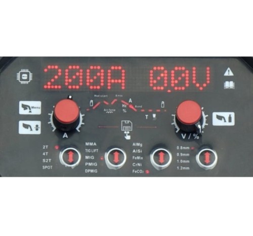 IDEAL TECNO MIG 234 PULSE 4x4 - Spawarka inwertorowa - migomat