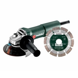 Metabo W 750-125 Set - Szlifierka kątowa 125 mm + tarcza diamentowa