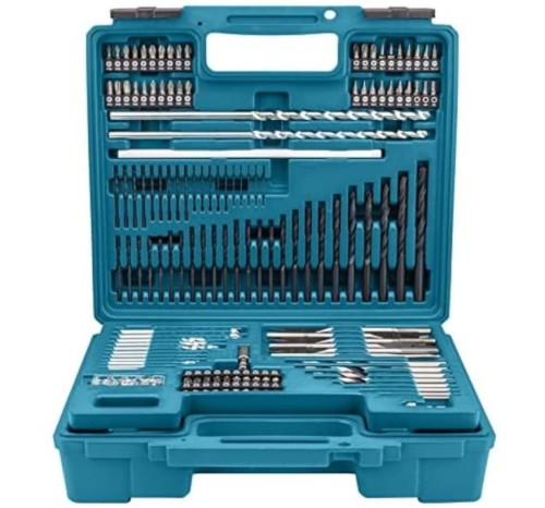 Makita E-10883 - Zestaw narzędzi i akcesoriów - 221 elementów