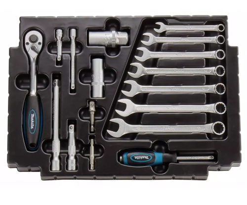 Makita E-08713 - Zestaw narzędzi ręcznych - 120 elementów