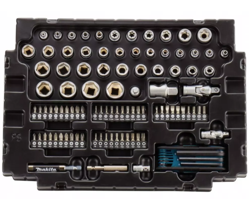 Makita E-08713 - Zestaw narzędzi ręcznych - 120 elementów