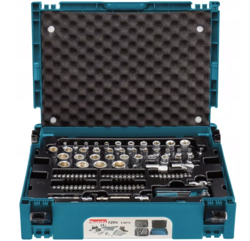Makita E-08713 - Zestaw narzędzi ręcznych - 120 elementów