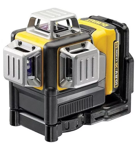 DEWALT DCE089D1R - Laser krzyżowy samopoziomujący 3-wiązkowy 360°