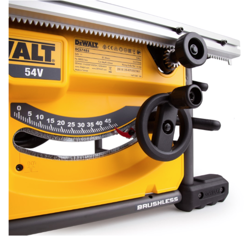 DEWALT DCS7485T2 - Pilarka stołowa  210 mm 54/18 V