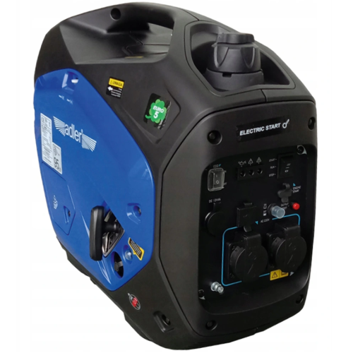 ADLER AD-2200S - Agregat prądotwórczy inwertorowy 1-fazowy 230 V