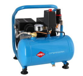 AIRPRESS L 6-95 - Mały kompresor bezolejowy dwutłokowy - wyciszony
