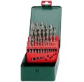 Metabo 627154000 - Zestaw wierteł do metalu HSS-G - 25 sztuk