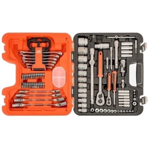 Bahco BAHS910 - Zestaw kluczy  1/2'' - 1/4" - 91 elementów
