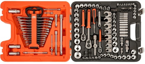 Bahco BAHS138 - Zestaw kluczy  1/2'' - 1/4" - 3/8'' - 138 elementów