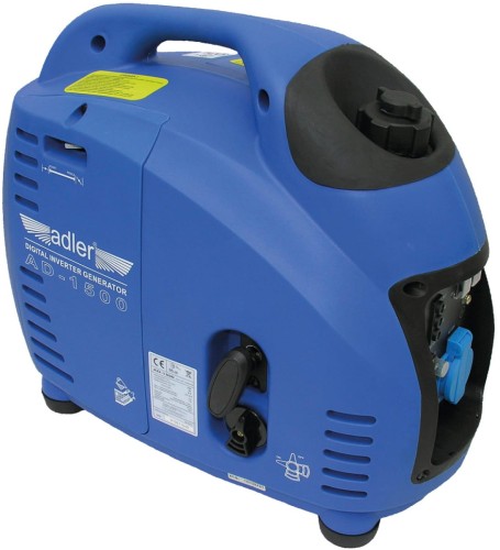 ADLER AD-1500 - Agregat prądotwórczy inwertorowy 1-fazowy 230 V
