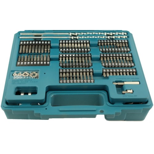 Makita E-11689 - Zestaw wierteł. bitów i narzędzi ręcznych - 256 elementów