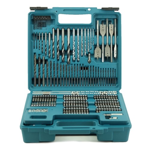 Makita E-11689 - Zestaw wierteł. bitów i narzędzi ręcznych - 256 elementów