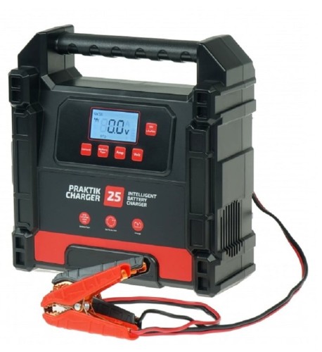 IDEAL PRAKTIK CHARGER 25 LCD - Prostownik 12/24 V