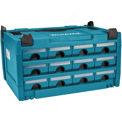 Makita P-84327 - Walizka-organizer z 12 szufladami
