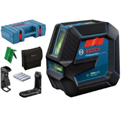 Bosch GLL 2-15 G Professional - Laser liniowy w walizce