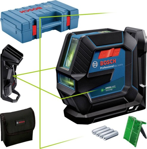 Bosch GLL 2-15 G Professional - Laser liniowy w walizce