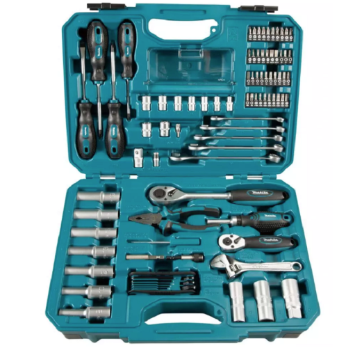 Makita E-08458 - Zestaw akcesoriów i narzędzi ręcznych - 87 elementów 1/2"
