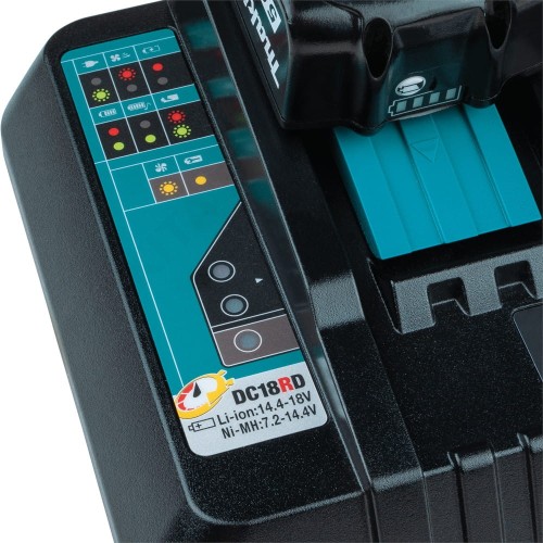 MAKITA DC18RD - Szybka ładowarka dwuportowa 14.4-18V