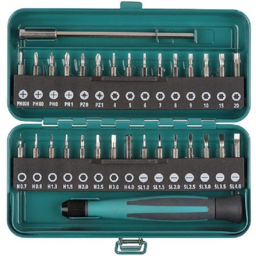 Wolfcraft WF1389000 - Zestaw bitów MICRO - 32 elementy