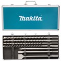 Makita D-42494 - Zestaw dłut i wierteł SDS-MAX 7 szt