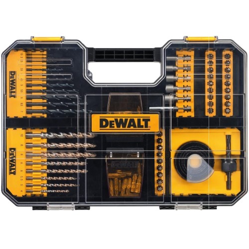 DeWalt DT71569-QZ - Zestaw 100 szt wierteł/końcówek/nasadek i otwornic