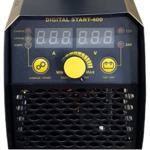 Adler START-400 Digital - Inwertorowy prostownik z rozruchem 12-24 V
