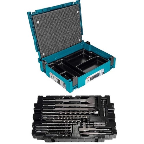 Makita B-53877 - Zestaw wierteł i dłut  SDS+ - 17 elementów
