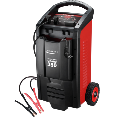 WELDMAN GRAND 350 - Inteligentny prostownik z rozruchem 12/24 V