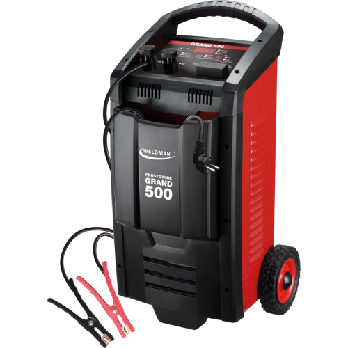 WELDMAN GRAND 500 - Inteligentny prostownik z rozruchem 12/24 V