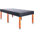 Spartus SP28N-24-12-550M - Stół spawalniczy Maximus 3D z kółkami - 2400 x 1200 x 200 mm