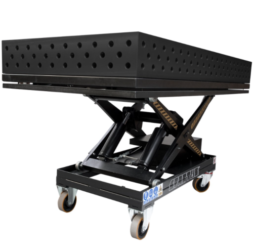 Spartus SP28N-20-10-PE - Stół spawalniczy Maximus 3D na podnośniku elektrohydraulicznym - 2000 x 1000 x 200 mm