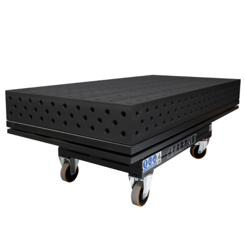 Spartus SP28N-20-10-PE - Stół spawalniczy Maximus 3D na podnośniku elektrohydraulicznym - 2000 x 1000 x 200 mm