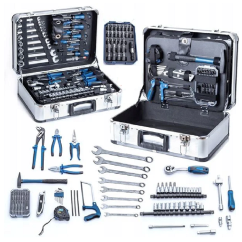 Scheppach TB150 - Zestaw kluczy w walizce - 101 elementów