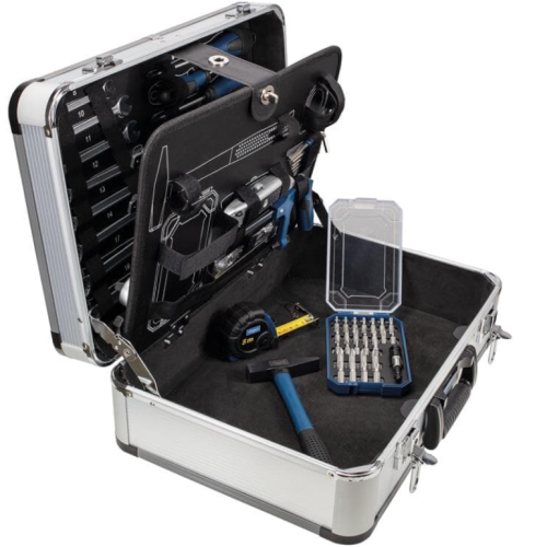 Scheppach TB150 - Zestaw kluczy w walizce - 101 elementów